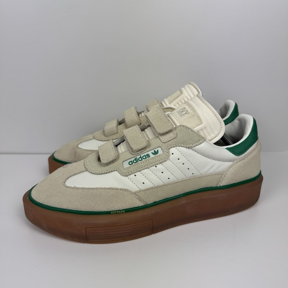 adidas Super Sleek 3 Strap "Ivy Park Wonder White" Gum Soles Women's 11.5 GY1777